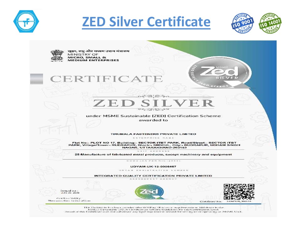 ZED Silver Certificate